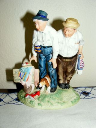 Rare Vintage Norman Rockwell Spring " Sweet Surprise " Figurine 2345/5000 -