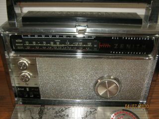 Vintage Zenith Royal 3000 - 1 Trans - Oceanic Radio Am Fm Multiband All Transistor
