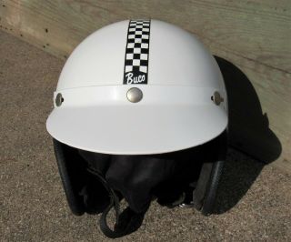 Vintage Buco Enduro Motorcycle Helmet with Visor 3