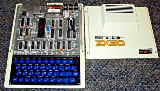 Rare Vintage Sinclair Zx80 Computer Not