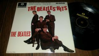 The Beatles - The Beatles Hits - 1st 1963 Parlophone Gep 8880 7 " Ep Nm/ex