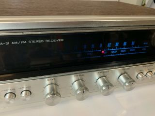 Realistic STA - 21 AM - FM Stereo Tuner Amplifier Receiver 1977 Korea VINTAGE 3