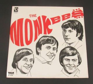 The Monkees Self - Titled Rca Special Products Double Lp Nm Stereo Ex Cover 1976