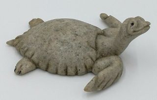 Vintage Quarry Critters Tammy Turtle Animal Figurine Second Nature Design 2000