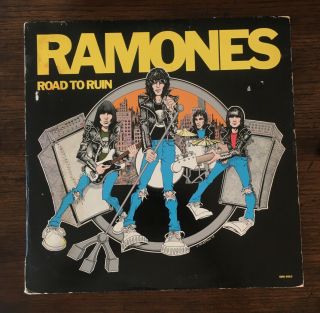 Ramones Road To Ruin Vinyl Lp Rare Sire Pressing Replacements Punk