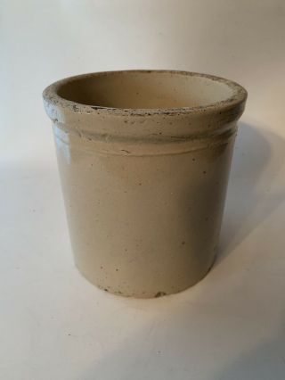 Crock Vintage 6” - 1/2 Gallon - Stoneware