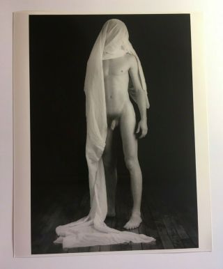 Three Vintage 1977 & 1985 Male Nude Photos By David Blair