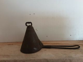 Antique Early 19th C American Tin Witch 