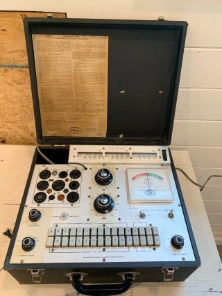 Vintage Jackson 648 - S Radio Tube Tester