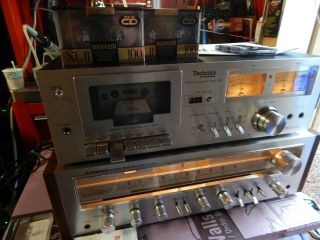 Vintage Technics RS - 616 Stereo Cassette Deck 2