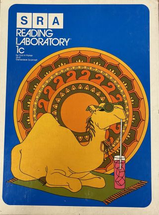 Vintage Sra Science Research Associates Reading Laboratory 1c 1982 Edition