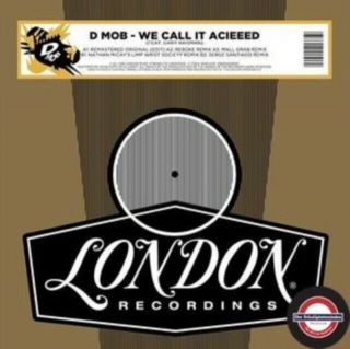 D:mob We Call It Acieeed (feat.  Gary Haisman) Rsd 2020 12 " Vinyl -