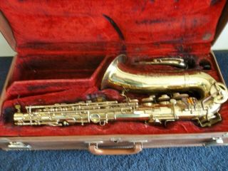 Vintage Leblanc Vito Alto Saxophone Parts Or Restoration 6169a