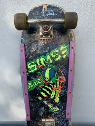 1987 Sims Buzz Skateboard