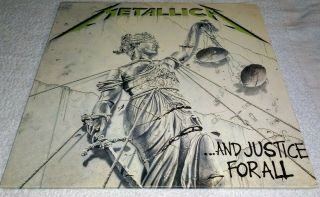 .  And Justice For All [lp] By Metallica (vinyl,  Aug - 2014,  2 Discs,  Blackened