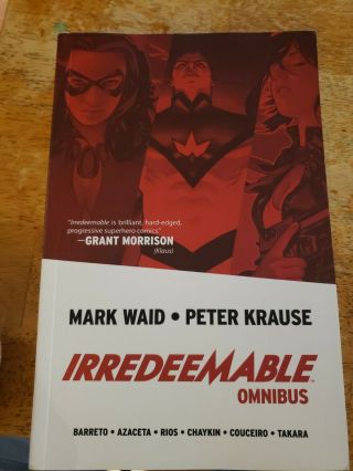 Irredeemable Omnibus By Mark Waid (english) Paperback Book