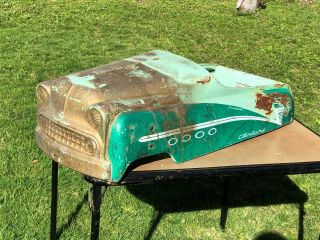 Old Vintage 1950 ' s Murray Ohio Pedal Car Buick Century Body Only Metal USA Rare 2