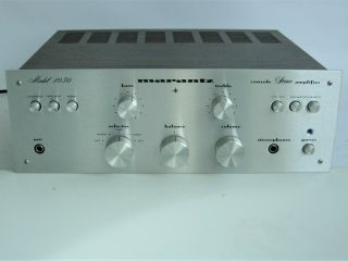 Vintage Marantz 1030 Stereo Integrated Amplifier:,  All Functions Work