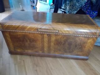 Pick Up Only Vintage Lane 1949 Waterfall Style Cedar Hope Chest