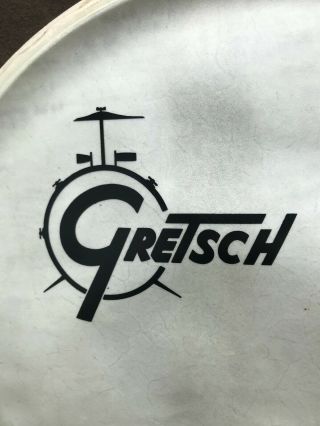 Gretsch Vintage Broadkaster 20 " Bass Drum Calf Skin Front Head