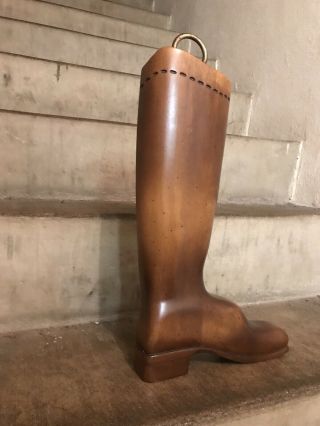 Tell City Chair Company Solid Hard Rock Maple Boot Bootmaker’s Sign 3