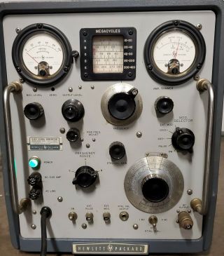 Vintage Hp 608d Vhf Signal Generator