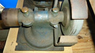 Vintage Grinder Arbor Grinder Emery Wheel Hit And Miss Engine