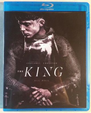 The King Blu - Ray No Dvd A Netflix Film Rare Timothee Chalamet Joel Edgerton
