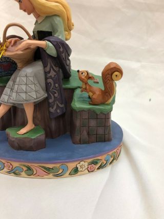 Jim Shore Disney Traditions Sleeping Beauty with Animals 6005959 BROKEN 3