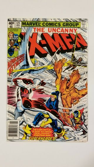 X - Men 121 (1st Full App Alpha Flight Claremont/austin/byrne Masterpiece)