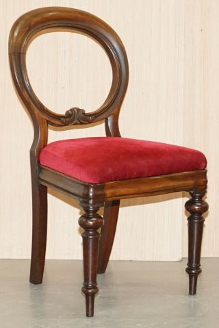 Edwardian Medallion Spoon Back Chair For Dressing Table Or Desk Office Use
