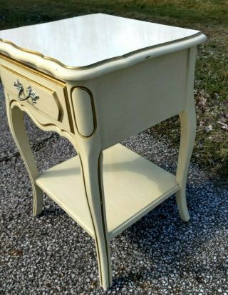 HENRY LINK FOR LEXINGTON HIGH END VINTAGE FRENCH PROVINCIAL NIGHTSTAND / TABLE 3