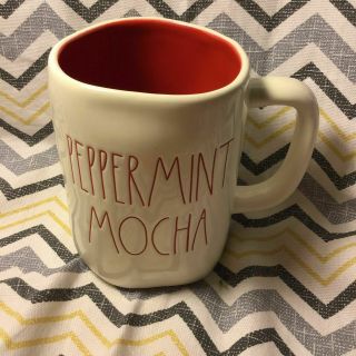 Peppermint Mocha Ceramic Coffee Mug By Rae Dunn