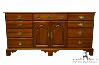 Harden Furniture Solid Cherry Traditional Style 68 " Triple Dresser
