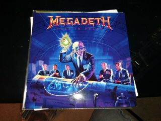Rust In Peace [pa] By Megadeth (vinyl,  Oct - 2008,  Capitol)