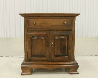 Ethan Allen Classic Manor Maple Night Stand Cabinet 15 - 5216 2