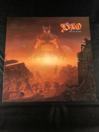 1984 Dio The Last In Line Vinyl Lp Record Black Sabbath Rainbow