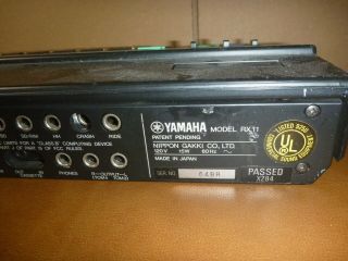 Yamaha RX11 Drum Machine Digital Rhythm Programmer Vintage Classic 3