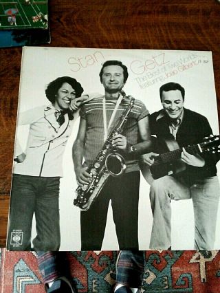 Stan Getz / Joao Gilberto The Best Of Two Worlds With Insert.  Uk Vinyl Lp 1976