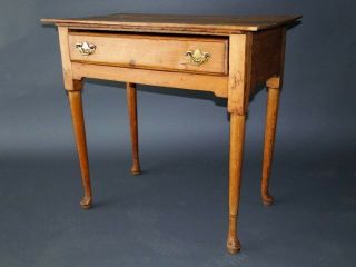 Wonderful Little18th Century Antique Queen Anne Southern? Dressing Table C.  1750