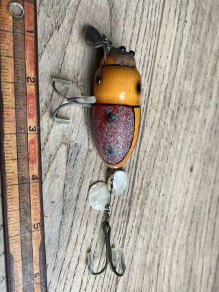 Creek Chub Beetle,  Vintage Fishing Lure.  Rare