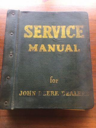 Vintage John Deere 7020 & 7520 Service Manuals