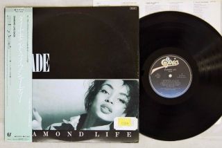 Sade Diamond Life Epic 28 3p - 545 Japan Obi Vinyl Lp