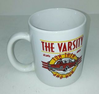 Varsity Restaurant Atlanta Athens Georgia Coffee Cup Mug Ceramic Fun Then & Now