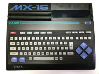 Casio MSX - MX - 15 PERSONAL COMPUTER Box,  Vintage - - Japan 3