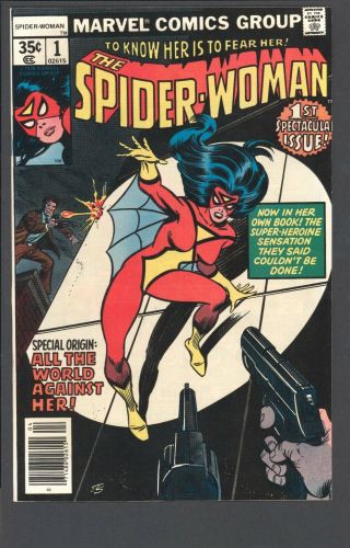 The Spider - Woman 1 Marvel 1978 Nm