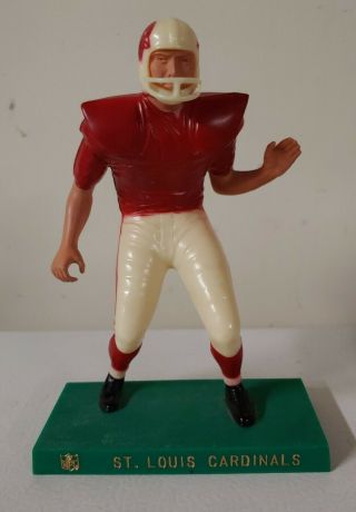 Vintage Hartland Plastics Nfl Football St.  Louis Cardinals Figure Statue Retro