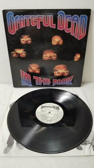 Grateful Dead ‎– In The Dark - " Right Side Up Eyes " Black Vinyl Lp Arista Al - 8452