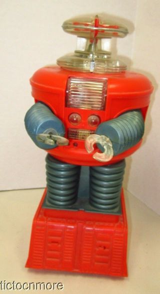 Vintage Remco Lost In Space Robot 1966 Motorized Toy M3 - B9 G.  U.  N.  T.  E.  R