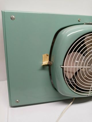 Vintage Lasko Room Cooler Window Fan Reversible Steel Model 74 - 10 2